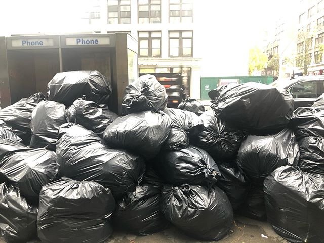 Rain or shine, NYC can’t handle your trash.